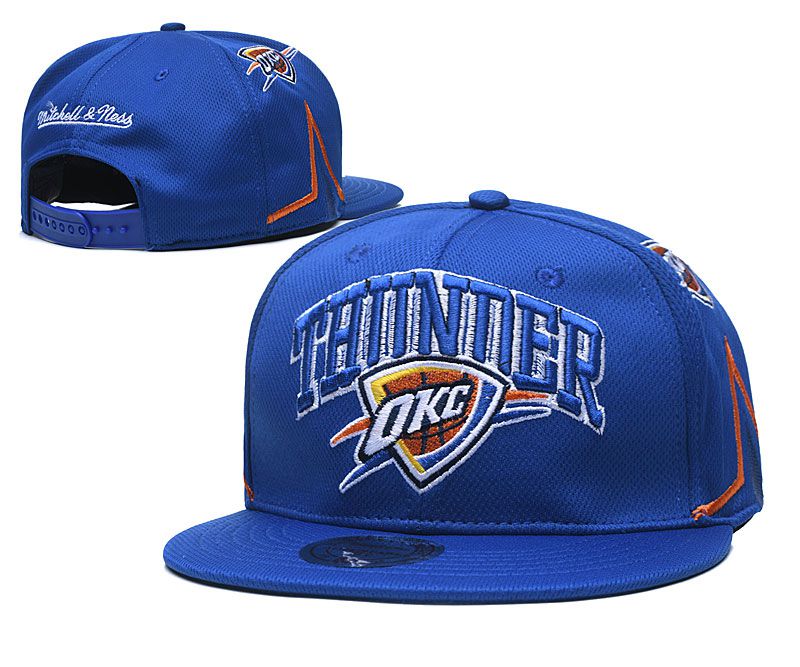 2020 NBA Oklahoma City Thunder Hat 20201191->nba hats->Sports Caps